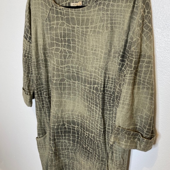 Wi & co Made in Spain short sleeve sweater dress Medium M - Picture 4 of 13